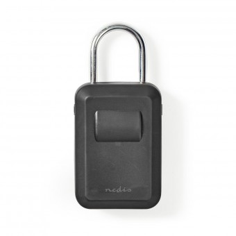 Hvelv | Key Safe | Kombinasjon Dial Lock | Innendørs og Utendørs | Sort / Sølv
