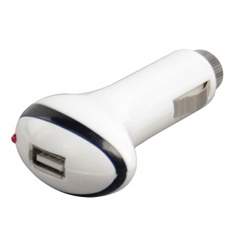 Billader 1-Utgang 1,0 A USB Hvit
