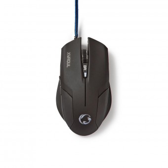 Gaming Mouse | Wired | DPI: 800 / 1200 / 1600 dpi | Ja | Antall knapper: 6 | Nei | Right-Handed | 1.50 m | LED