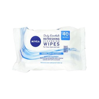 Nivea Daily Essentials 3 In 1 - Normal Face Wash & Cleansers - 40 stk.