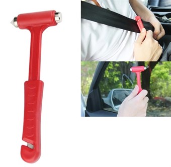 Beltekutter & Nødhammer for Nødsituasjoner i bilen