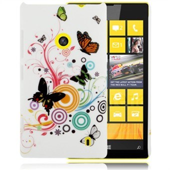 Motiv plastdeksel Lumia 520 (sommerfugl)