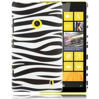 Motiv plastdeksel Lumia 520 (Zebra)