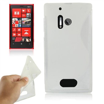S-Line silikondeksel Lumia 928 (gjennomsiktig)