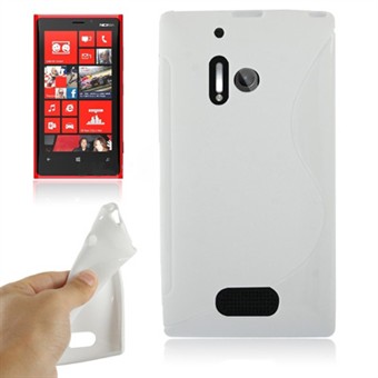 S-Line silikondeksel Lumia 928 (hvit)