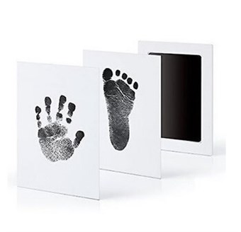 Trykk på Baby Ink eller Footprint Imprint - Svart