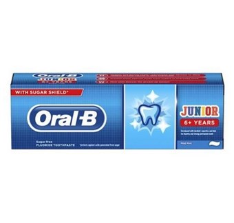 Oral B Junior 6+ - Tannkrem - 75 ml