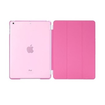 Smart deksel foran og bak for iPad 2/3/4 - rosa