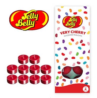 Jelly Belly - Telys - Verry Cherry - 10 stk.