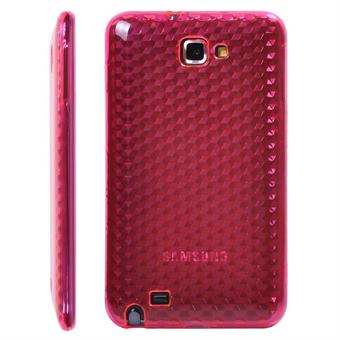 Samsung Note silikondeksel (rosa)