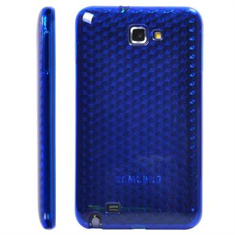 Samsung Note silikondeksel (blå)
