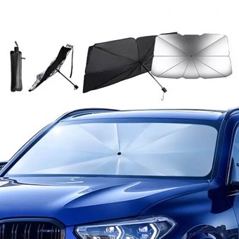 Paraplysolskjerm for bil - 60 x 107 cm