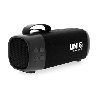 UNIQ Ibiza Bluetooth-høyttaler - MP3 - USB - Radio - AUX - Svart