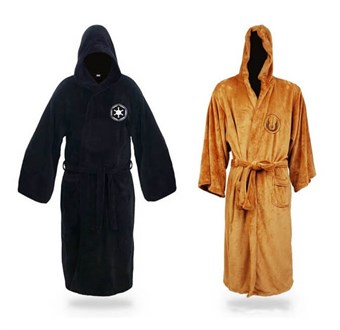 Star Wars Jedi Robe med 2 lommer og belte / Brun
