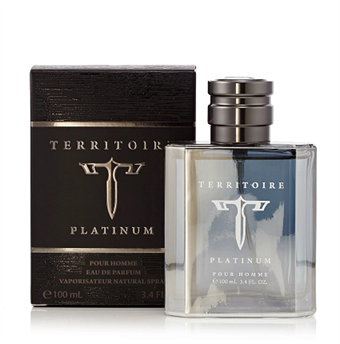 Territoire Platinum by YZY Perfume - Eau De Parfum Spray 100 ml - for menn