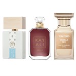 De Beste Vaniljeduftene For Henne - 3 x 2 ML