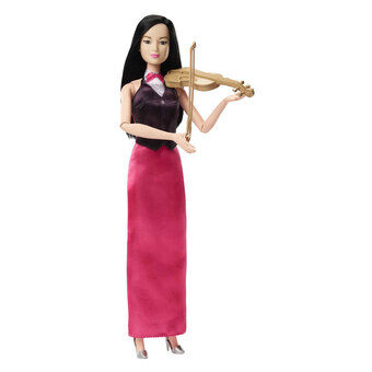 Barbie fiolinist dukke