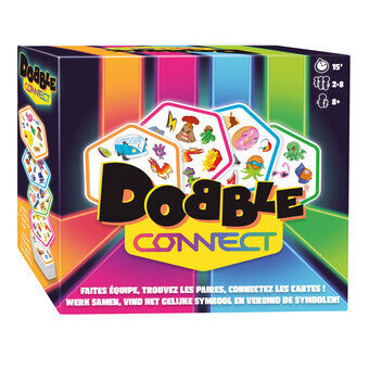 Dobble-kortspill med tilkobling