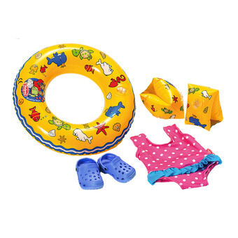 Dukkens svømmesett, 35-45 cm