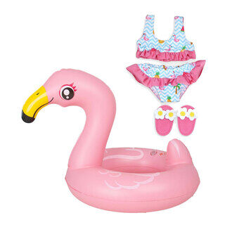Dukker Svømmesett Flamingo, 35-45 cm