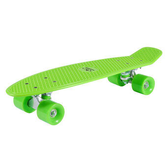Hudora skateboard retro - lysegrønn