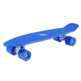HUDORA Penny Board skateboard - Retro - Blå
