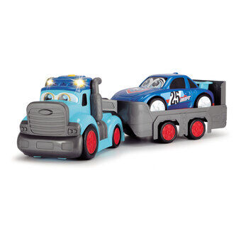 Abc teddy trucker transporter med racerbil
