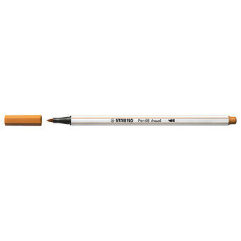 Stabilo penn 68 pensel 89 - mørk oker