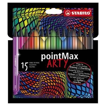 Stabilo pointmax fineliner arty, 15 stk.