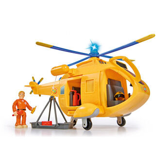 Brannmann Sam Wallaby 2 Helikopter MEF-figur