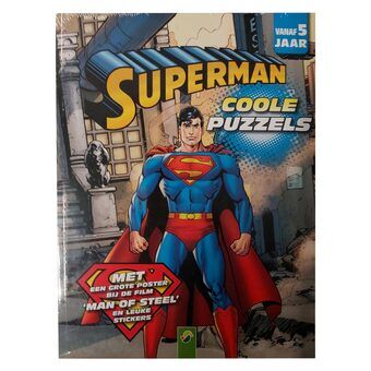 Superman kult bokstavpuslespill, labyrinter aktivitetsbok