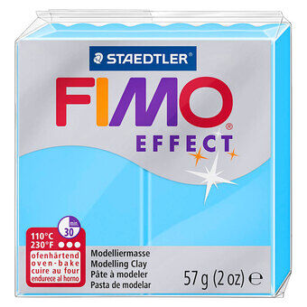 Fimo-effekt modelleringsleire neonblå, 57gr