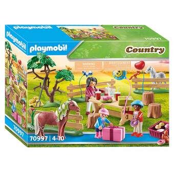 Playmobil Country Barnebursdag på Ponnigården
