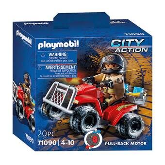 Playmobil City Action Brannvesen Speed ​​Quad - 71090