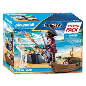 Playmobil Starterpack Pirat med Rovbåt - 71254
