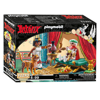 PLAYMOBIL asterix: Cæsar og Kleopatra - 71270