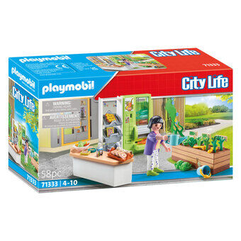 PLAYMOBIL City life salgsstand - 71333