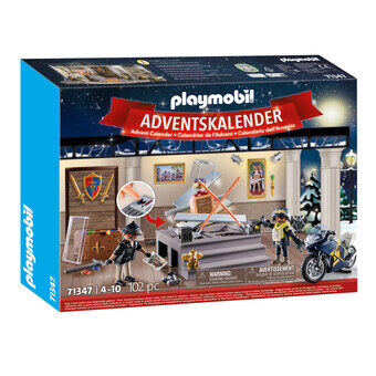 Playmobil Adventskalender Politiets Museumstyveri - 71347