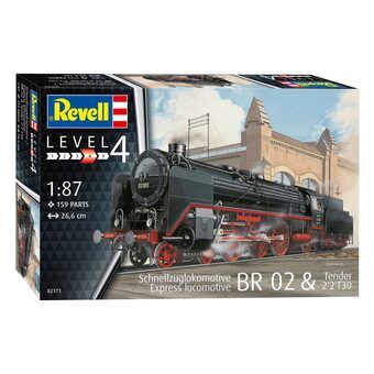 Revell Express Locomotive BR 02 & Tender 2\'2\'T30 Modellsett