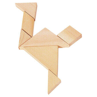 Goki tre tangram puslespill