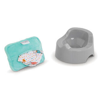 Corolle Mon Premier Poupon - Baby Toalett med våtservietter
