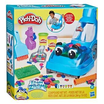 Play-Doh Zoom Zoom støvsuger og oppryddingssett