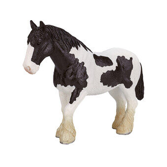 Mojo horse world clydesdale hest svart og hvit - 387085