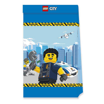 Papir festposer FSC Lego City, 4 stk.