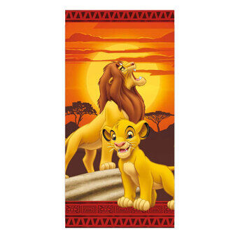 Badehåndkle løvenes konge, 70x140cm
