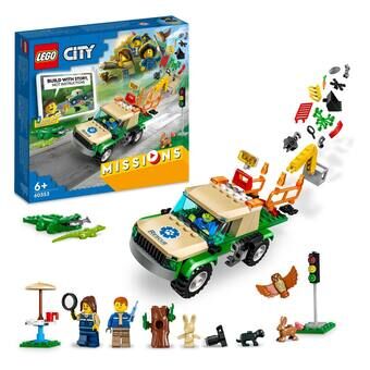 LEGO City 60353 redningsoppdrag for ville dyr