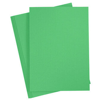 Farget Kartong Gressgrønn A4, 20 ark