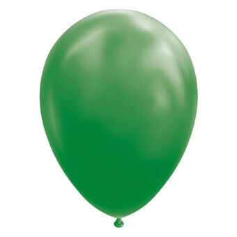 Ballonger Mørkegrønn 30cm, 10 stk.