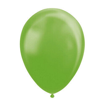 Ballonger Limegrønn 30cm, 10stk.