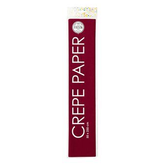 Crepepapir Bordeaux, 50x250cm